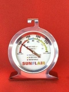 SOLAR OVEN THERMOMETER
