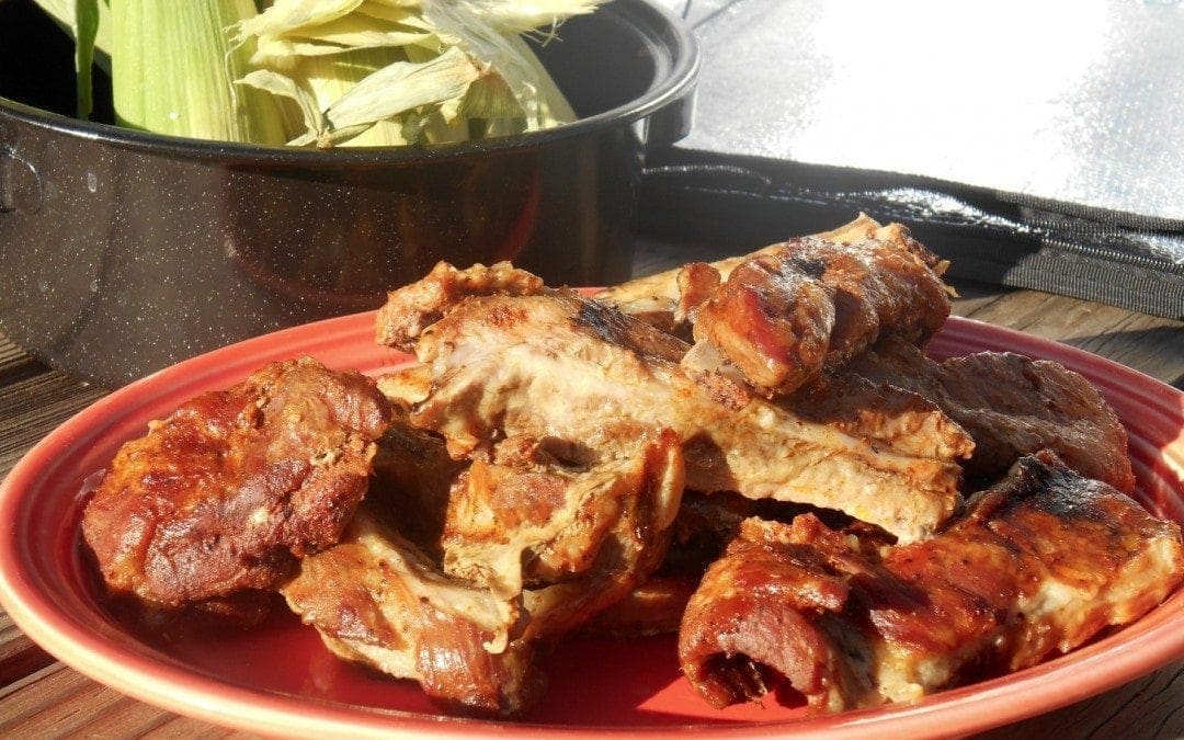 Solar Oven Ribs