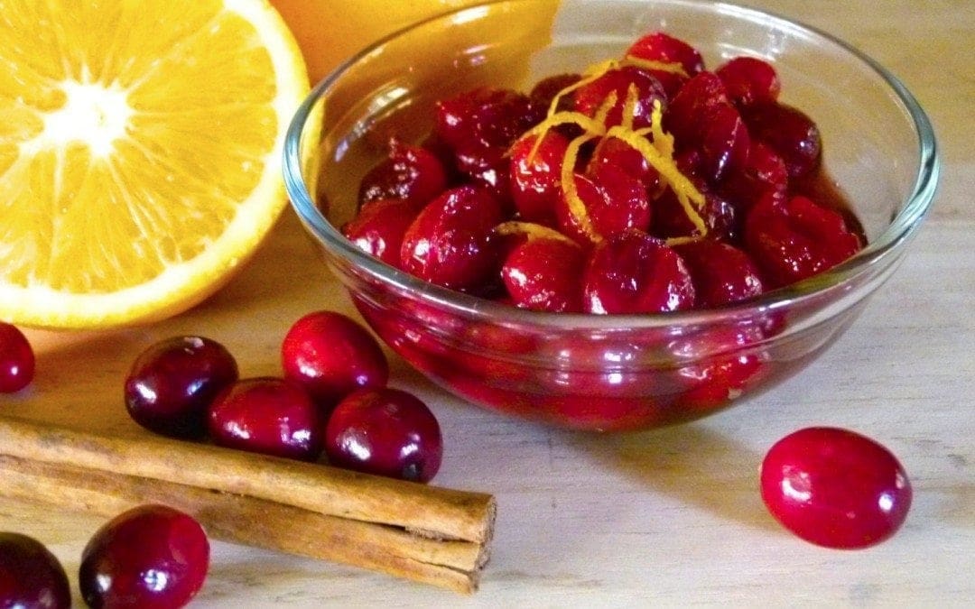 Orange and Red Wine Cranberry Sauce