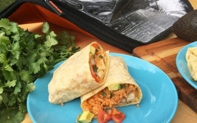 Slow Cooked Chicken Burrito